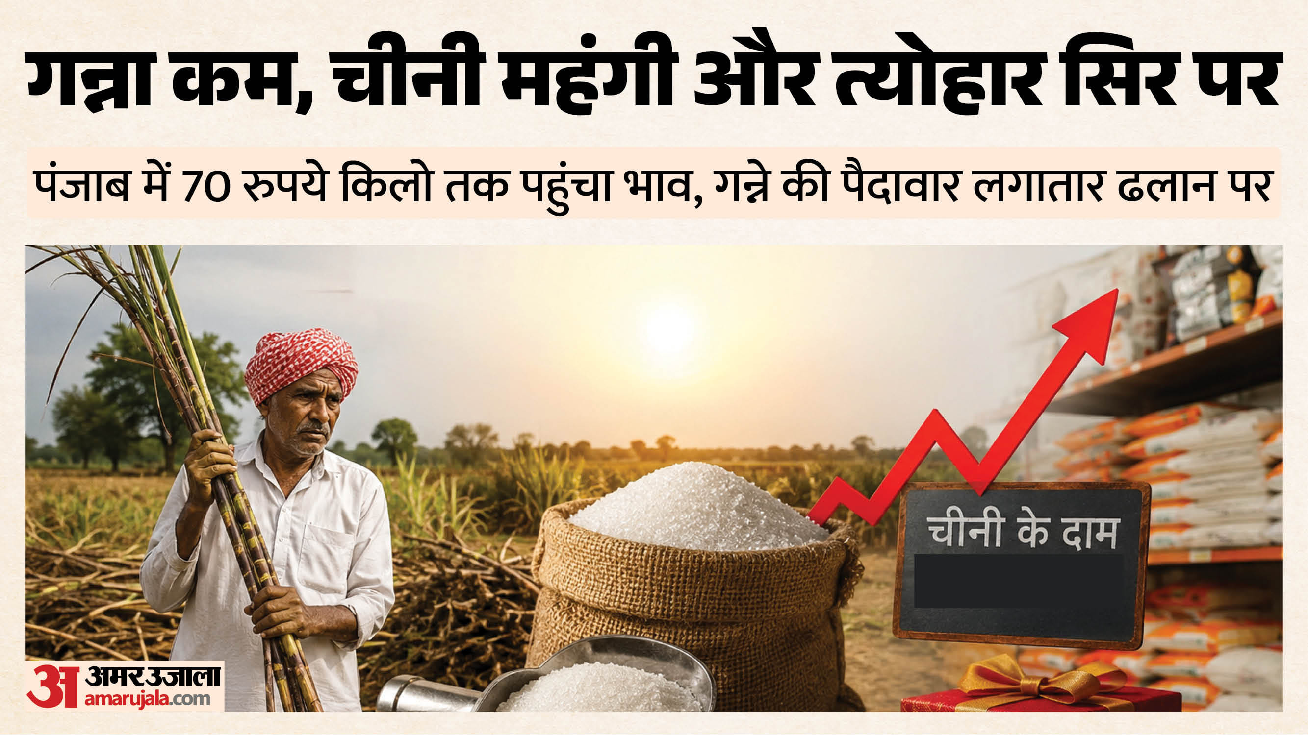 पंजाब में चीनी महंगी
