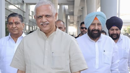 भाजपा के राष्ट्रीय महासचिव बीएल संतोष पहुंचे चंडीगढ़