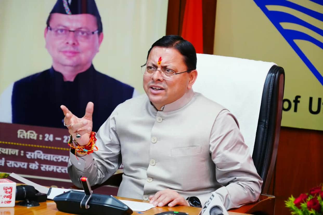 Uttarakhand CM Dhami issues Order to glacial lakes and surrounding terrain to be assessed