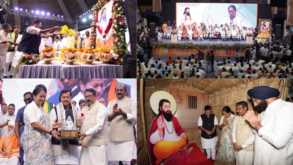 BJP launched Samrasta Sankalp Abhiyan Social Harmony Pledge Campaign on occasion of Guru Ravidas