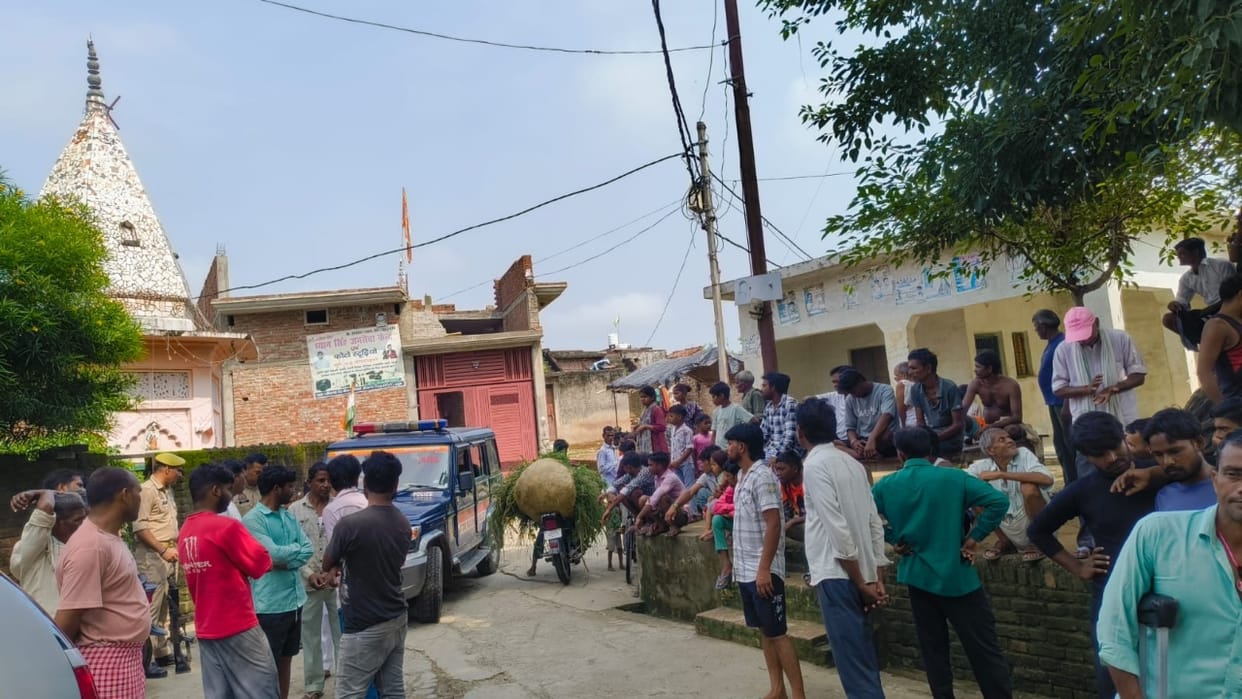 Anarchic elements removed idols from Shiva temple and woman ashes dumped outside village homes in Bareilly