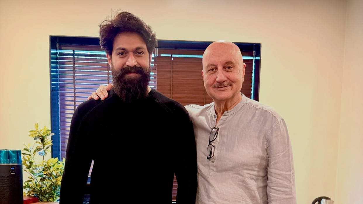 What Anupam Kher says about Yash praise his new film Toxic before release