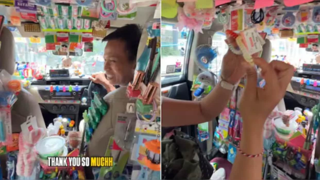 Bangkok Taxi Turns Into a Free Mini Mart Winning Hearts Online