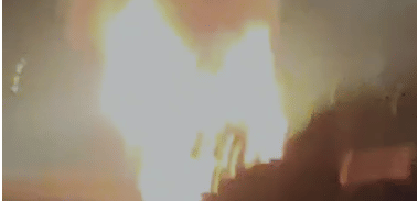 Scorpio Catches Fire Near Barari, Driver Escapes Unhurt