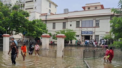 बीएचयू में जलभराव