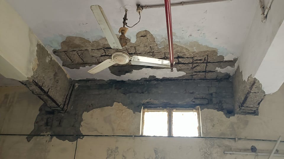 Crores Spent on Repairs, Yet SN Medical College Buildings Remain Dilapidated