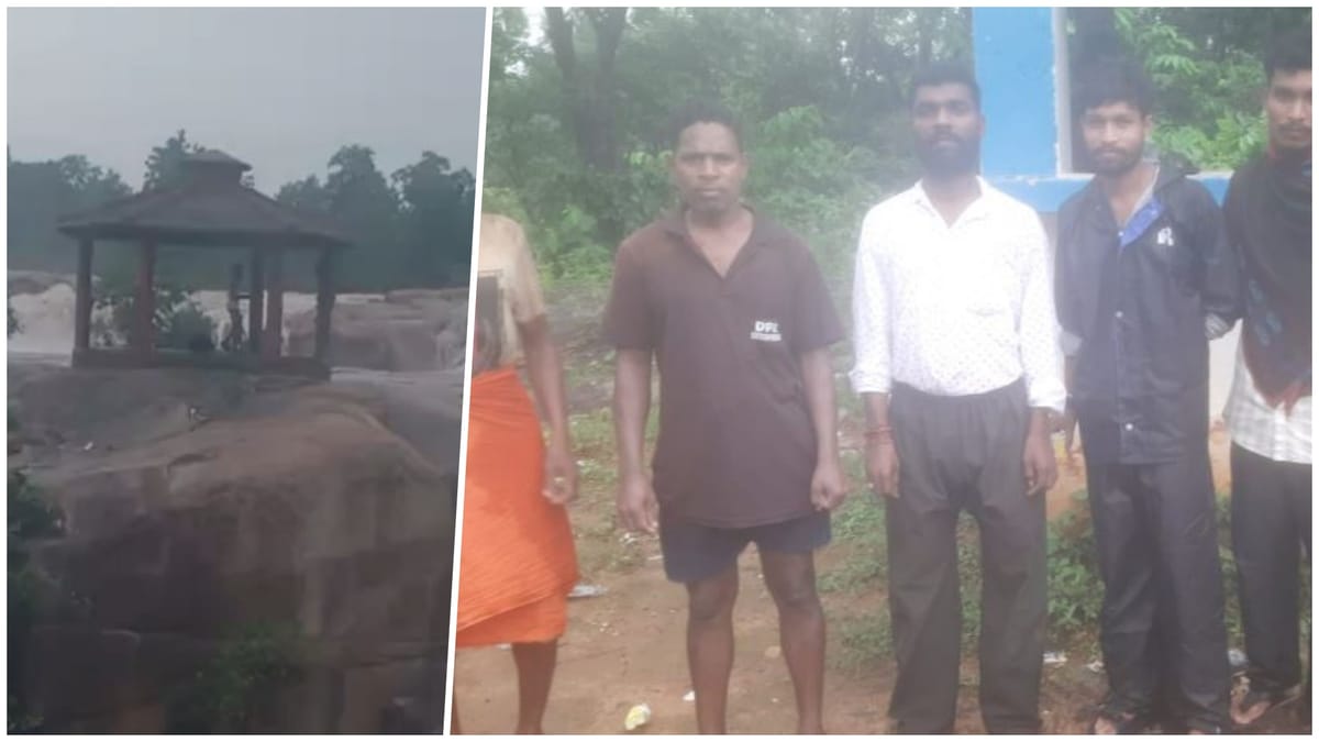 Korba: रातभर टापू पर लड़ते रहे जिंदगी की जंग, 15 घंटे बाद देवपहरी में फंसे तीनों युवकों को सुरक्षित निकाला
