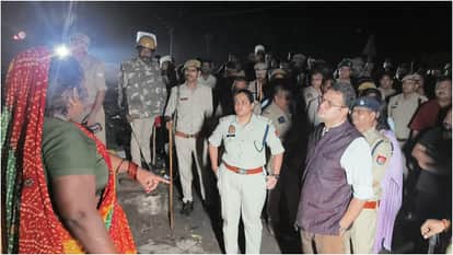 unrest and stone pelting over installation of Ambedkar statue in Budaun