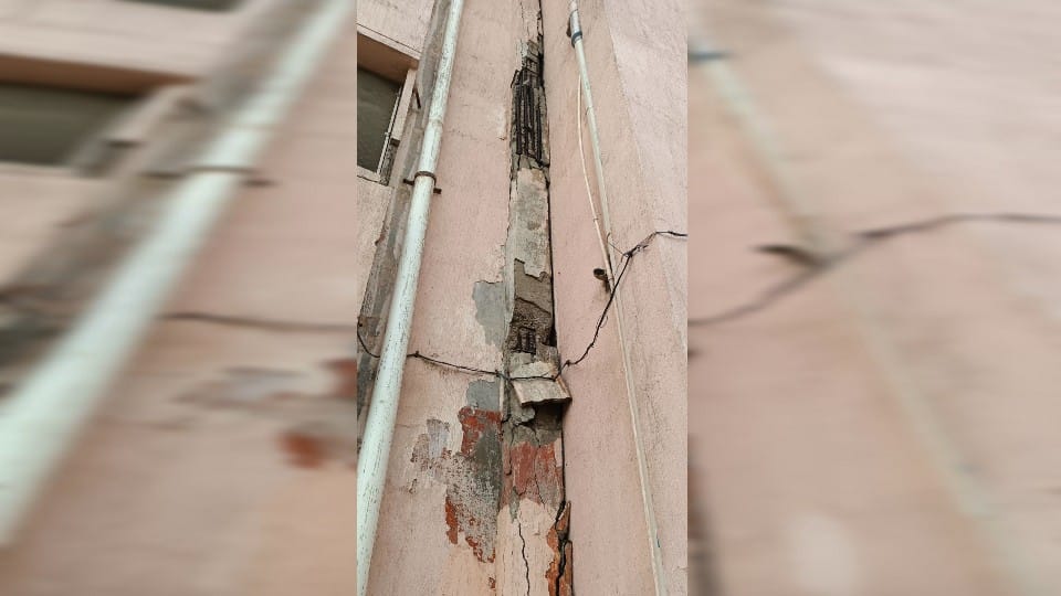 Crores Spent on Repairs, Yet SN Medical College Buildings Remain Dilapidated