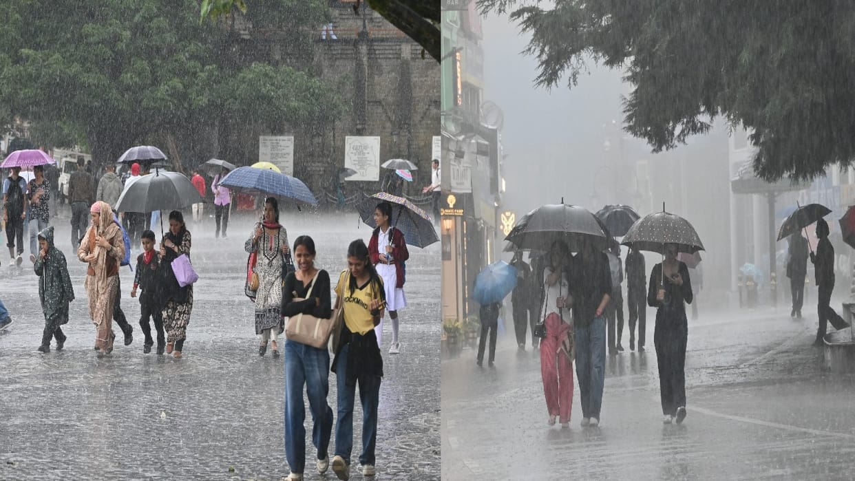 Himachal Weather: Traffic halted on 99 roads, heavy rain lashes Shimla; check the forecast up to August 31.