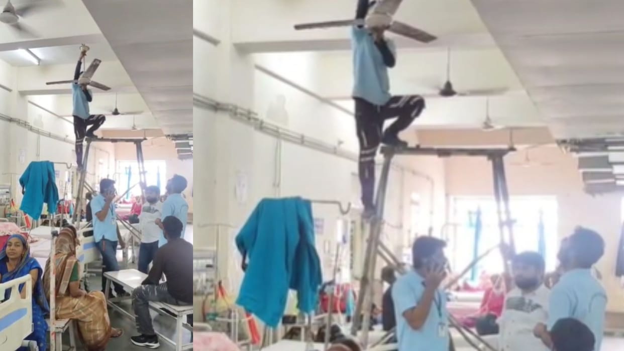 Jaipur SMS Hospital: Ceiling Fan Falls on Woman’s Head in ENT Ward, Gets 12+ Stitches