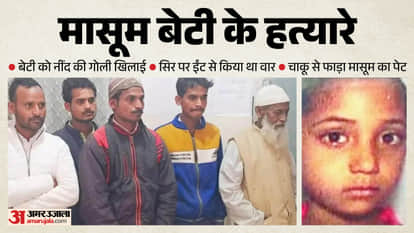 मासूम बेटी के हत्यारे