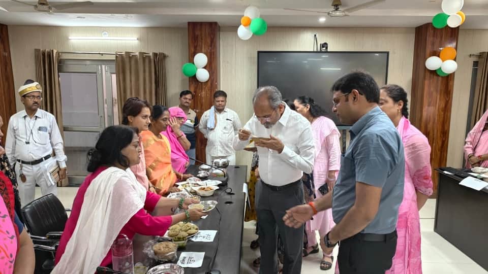 Competition to prepare nutritious dishes from nutritious food
