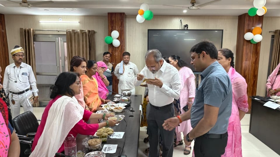 Competition to prepare nutritious dishes from nutritious food