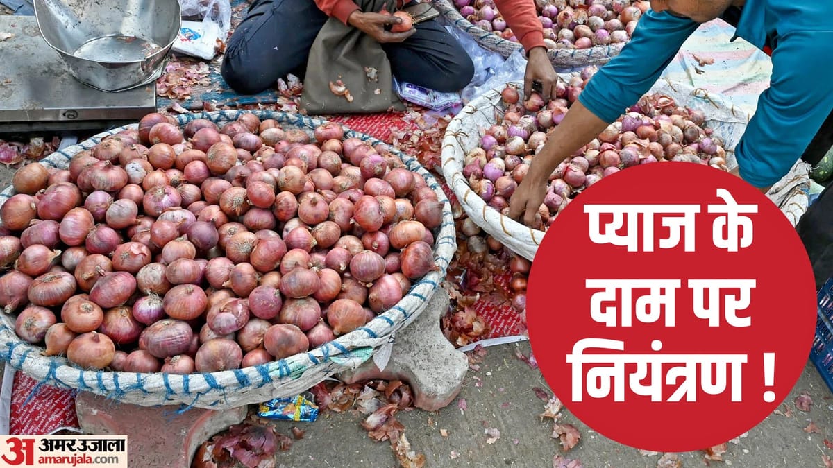 कांदा एक्सप्रेस पहुंची दिल्ली, कल से 35 रुपये किलो मिलेगा प्याज