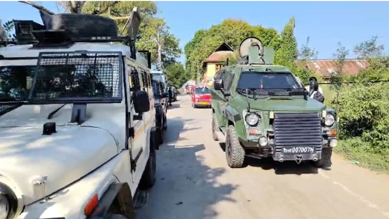 Major Security Success in Sopore: Arms, Ammunition and IED Recovered