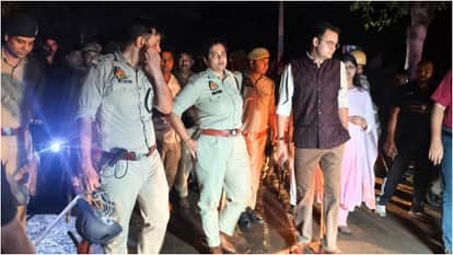 unrest and stone pelting over installation of Ambedkar statue in Budaun
