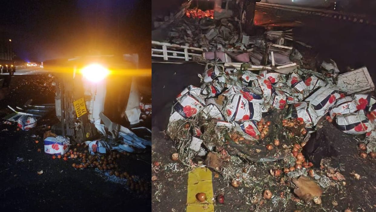 Sultanpur: Collision between a roadways bus and a 'Magic' vehicle on the Purvanchal Expressway