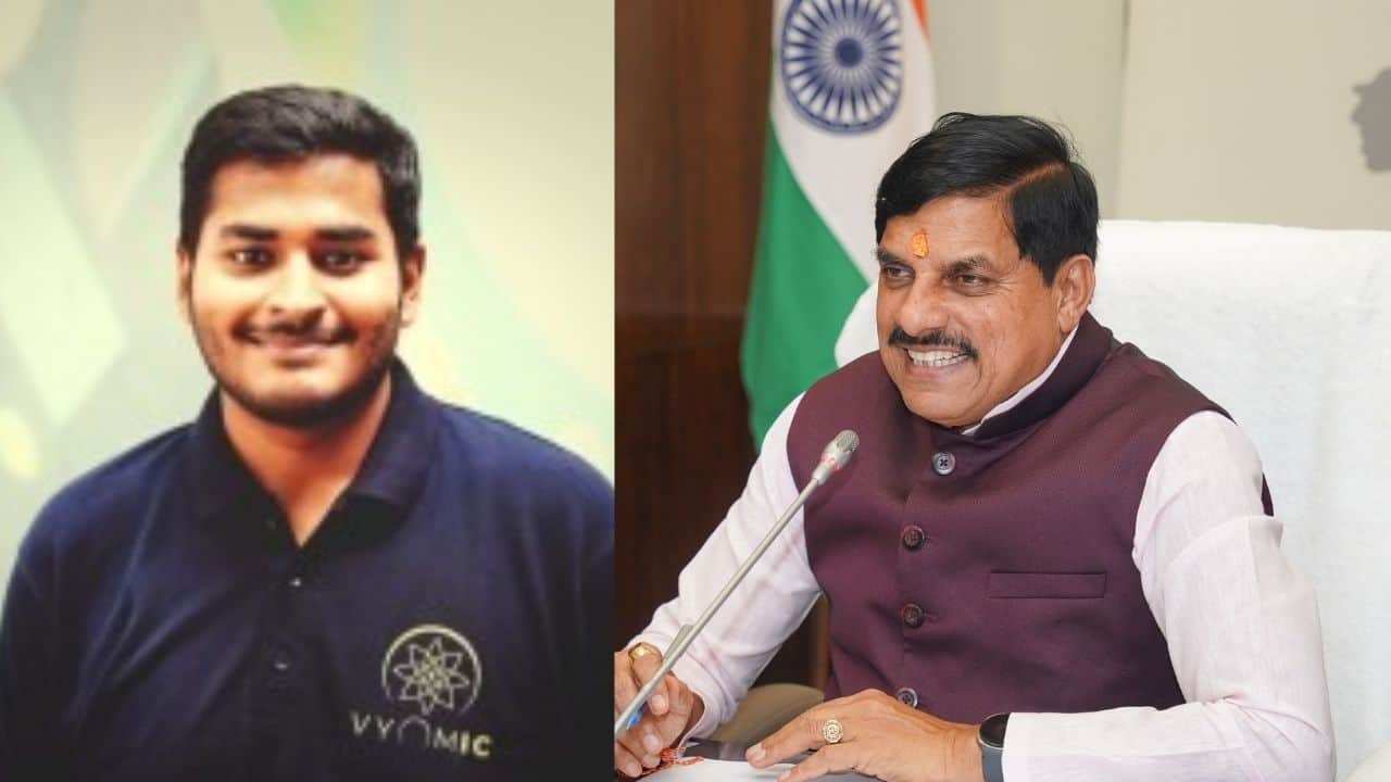 विभाेर जैन और सीएम मोहन यादव