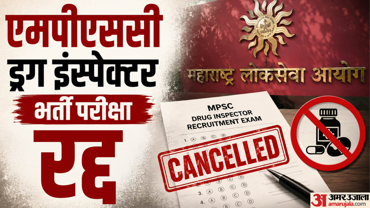 परीक्षा से दो दिन पहले पहुंचा पेपर: एमपीएससी ने रद्द की ड्रग इंस्पेक्टर भर्ती, एफआईआर पर घिरी