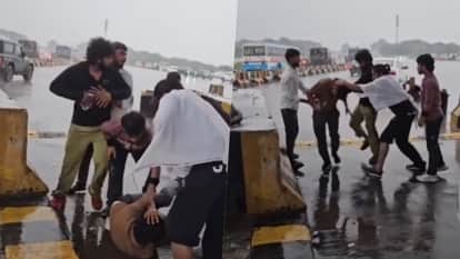 बंधवाड़ी टोल पर युवक के साथ मारपीट का मामला