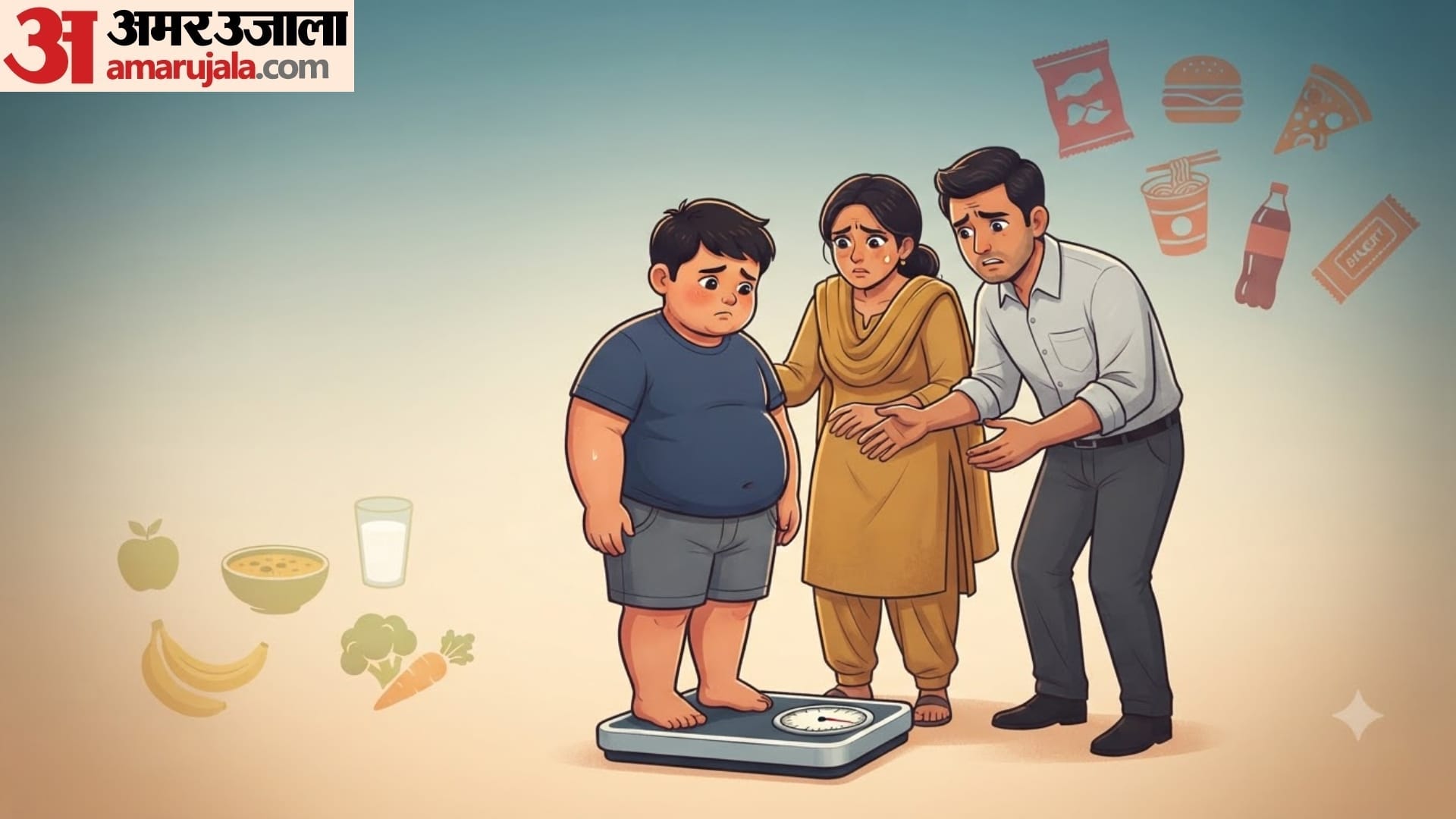 Common Mistakes Parents Make About Their Kid’s Weight in hindi