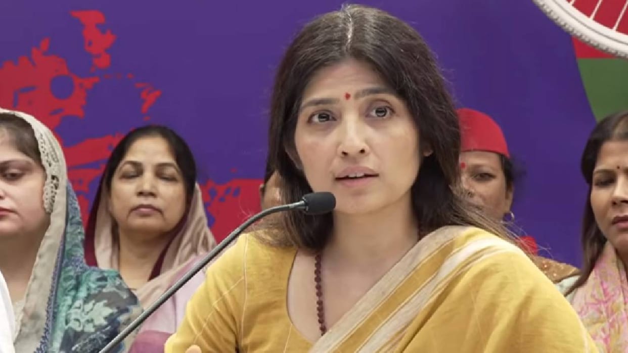 UP: Dimple Yadav to be SP's CM face in 2027; Akhilesh Yadav makes major announcement.