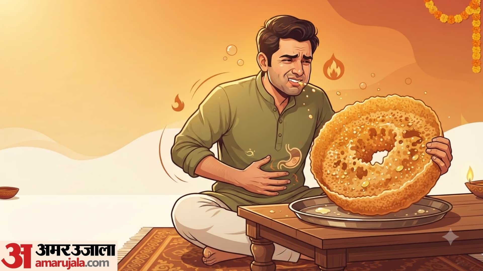 raksha bandhan 2026 side effects of eating ghewar daily  kya ghevar unhealthy hota hai