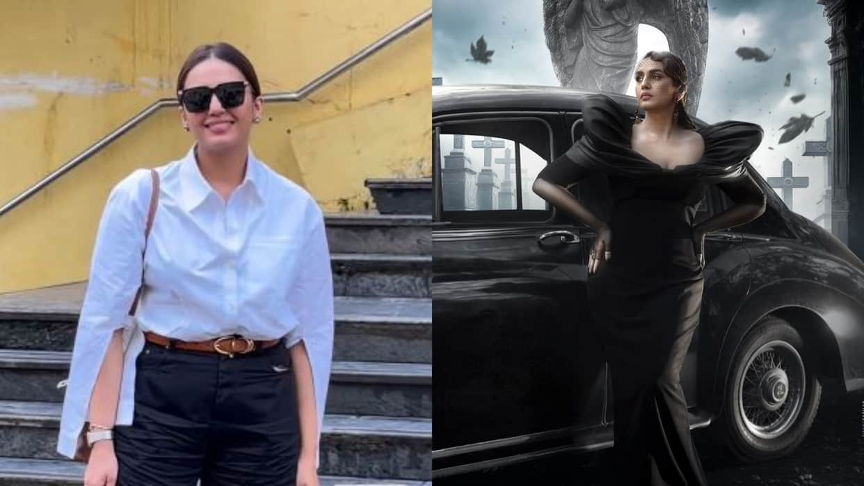 Huma Qureshi comes to watch first day first show in Mumbai video goes viral