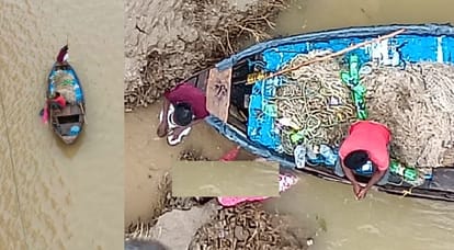 महिला ने यमुना में लगाई छलांग