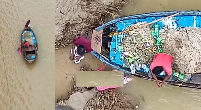 महिला ने यमुना में लगाई छलांग