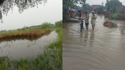 उरई में 15 घंटे की मूसलाधार बारिश का तांडव