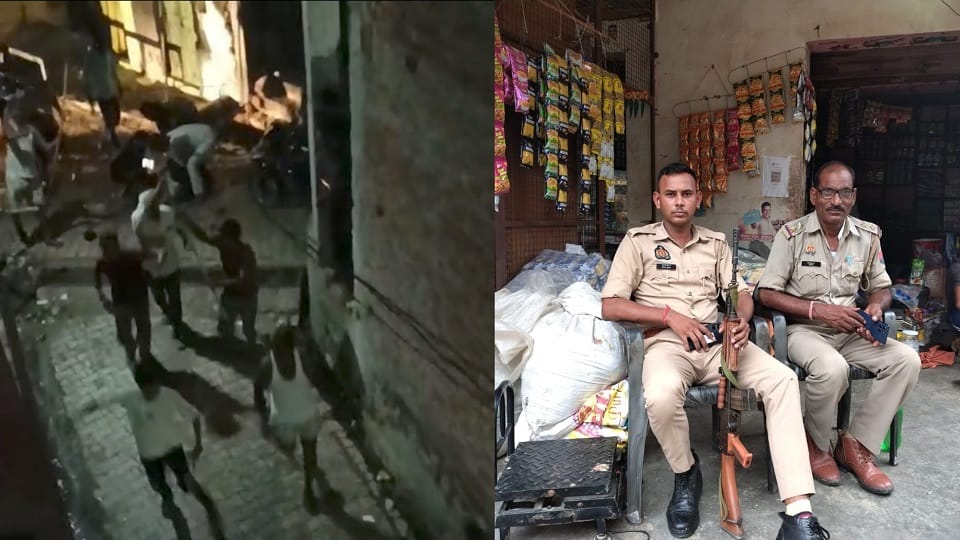 Clash between two communities in Patiyali in Kasganj