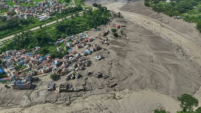 नेपाल बाढ़।