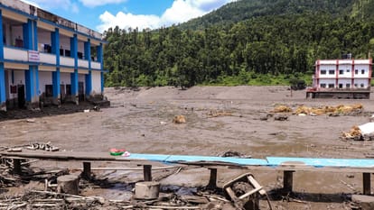 Glacier burst Tibet causes devastation Nepal Hydropower project villages washed away thousands missing.