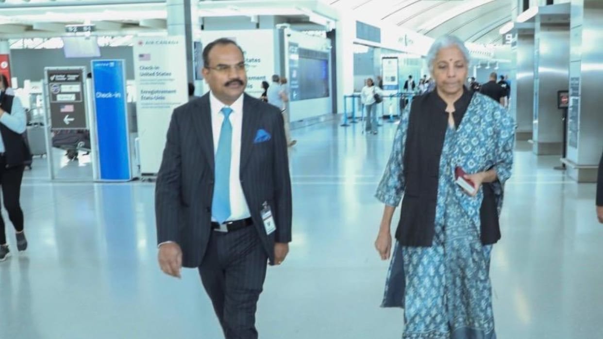 FM Sitharaman arrives in Toronto for first India-Canada Economic, Financial Dialogue