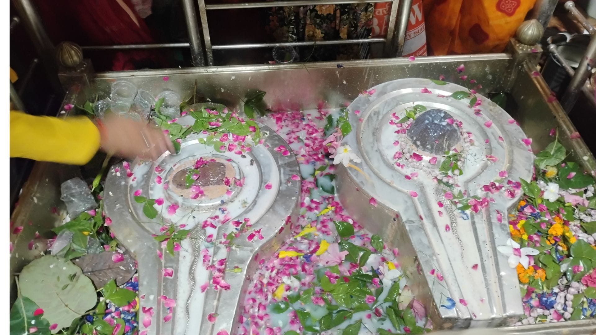 Kashi vishwanath arrived at his in-laws home with his family in varanasi