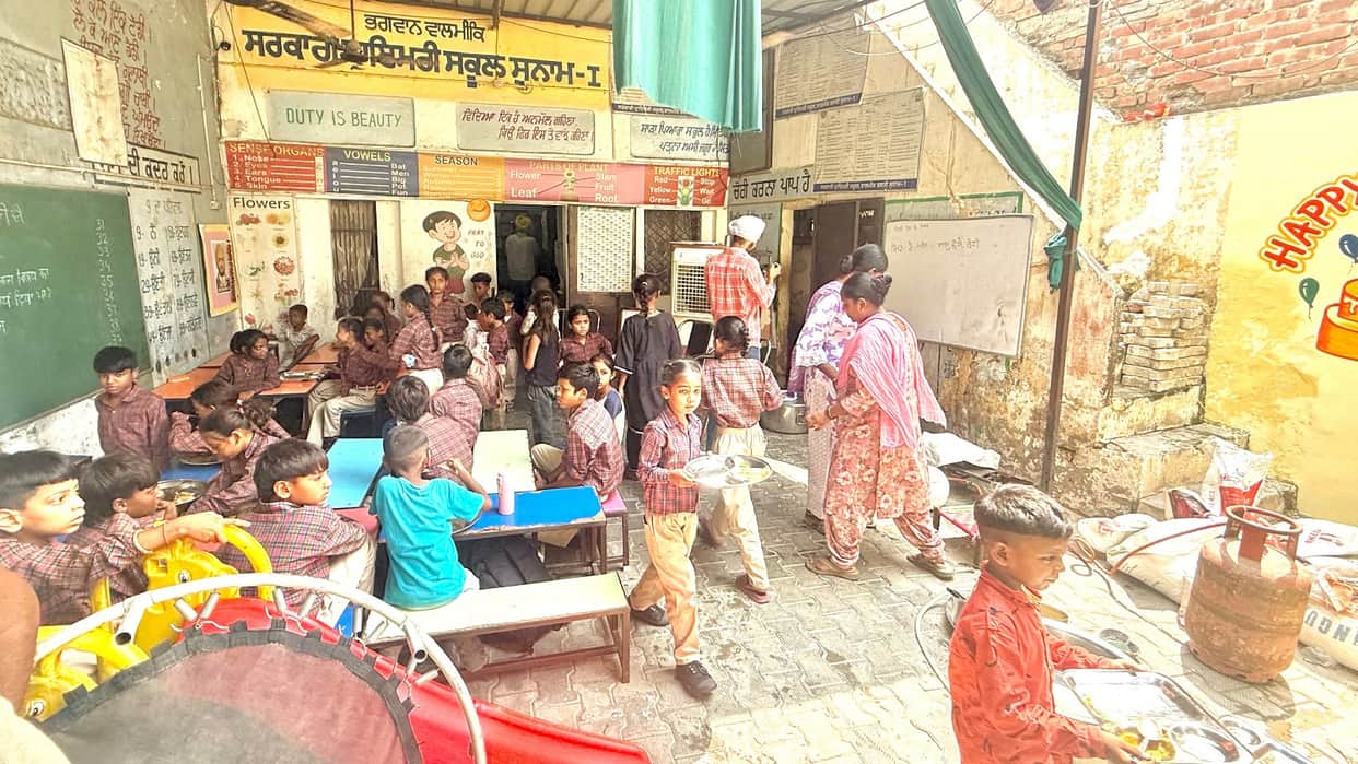 dismal state of education in Sunam 108 children studying in two rooms