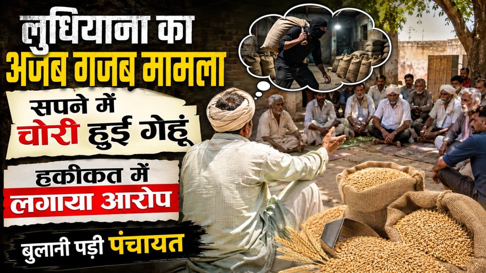 गेहूं चोरी का अजीब मामला