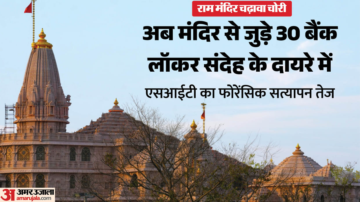 Ram Temple offering theft: Bank lockers now being verified, SIT preparing digital evidence; fugitives again in