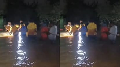 सोशल मीडिया पर वायरल हुआ वीडियो