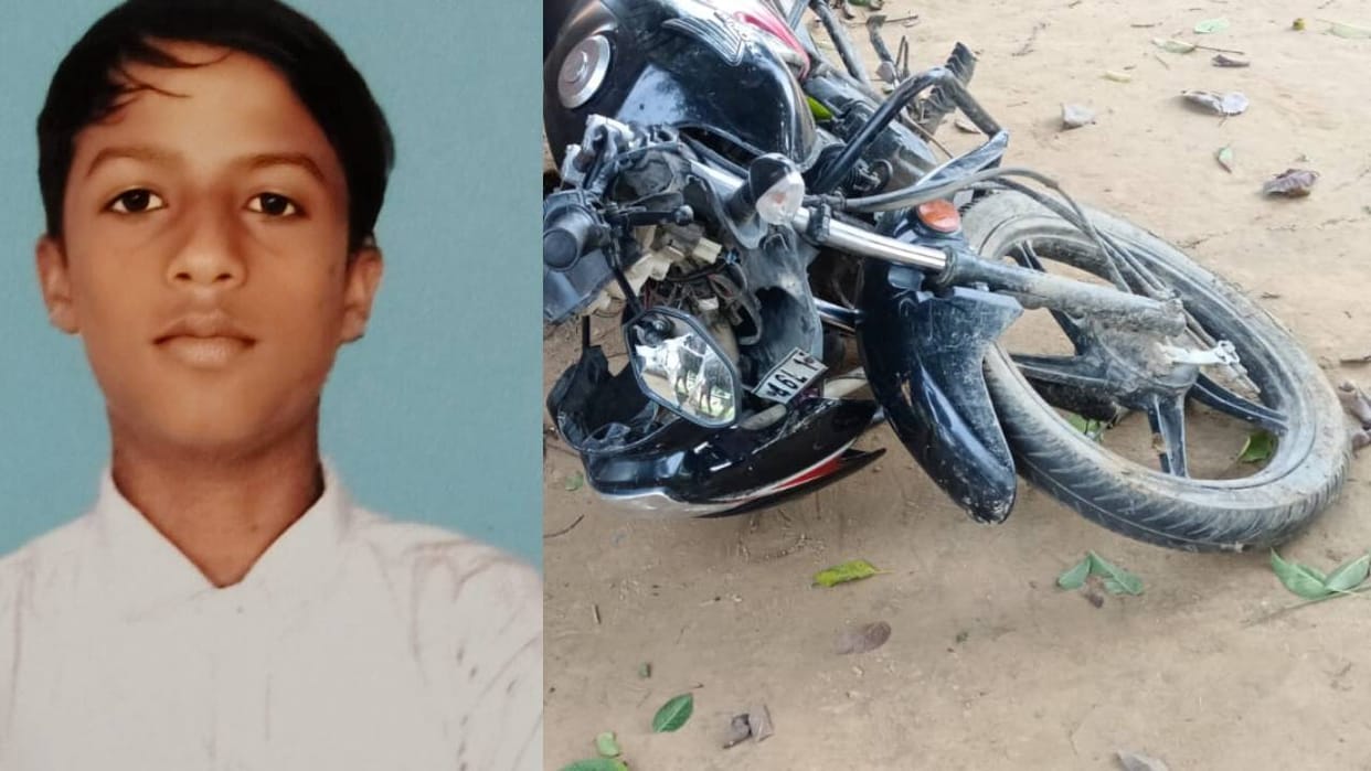 Shravasti: Motorcyclists collide with cattle; one dead, brothers injured.