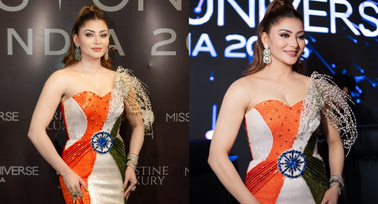 Urvashi Rautela Gets Trolled For Wearing A Tricolor Dress Actress Reacts To Claims
