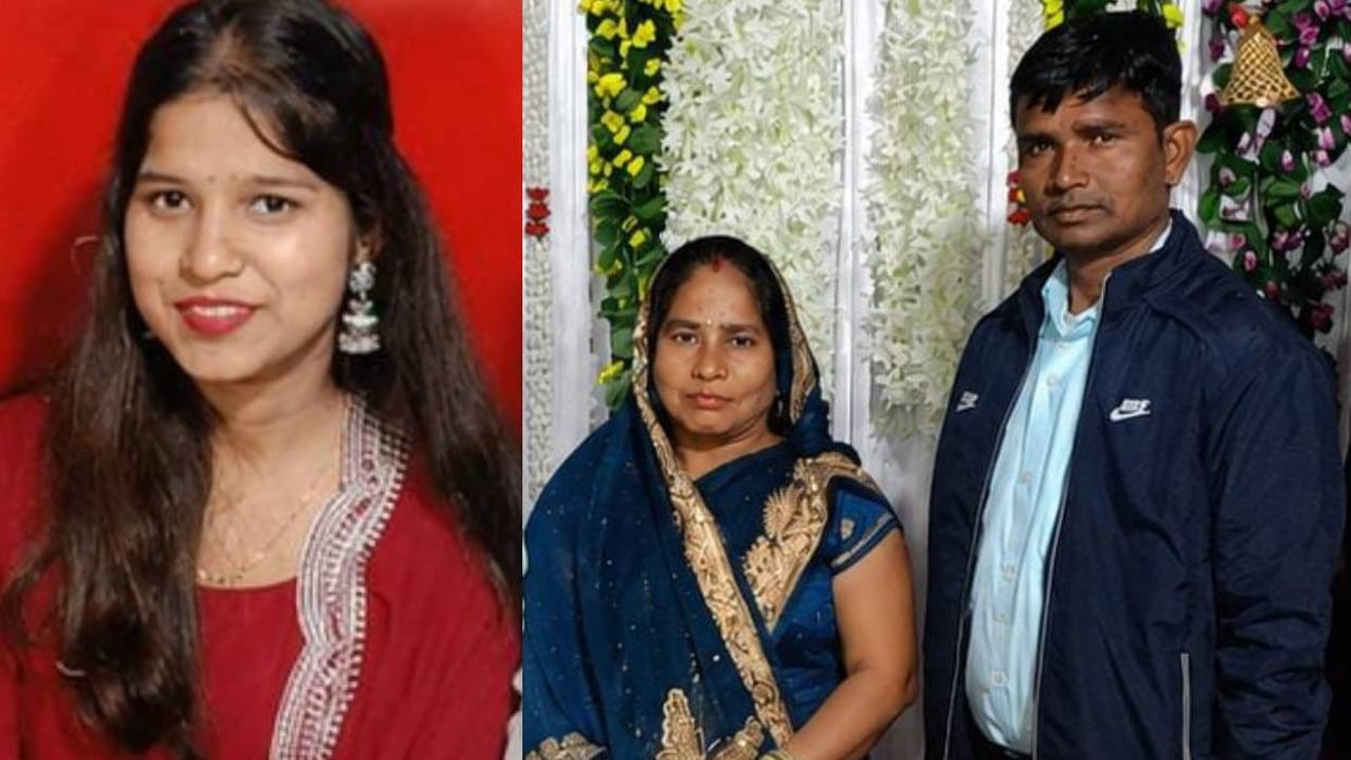 Achievement: Father works as a farmhand on others' fields; daughter bags four gold medals.