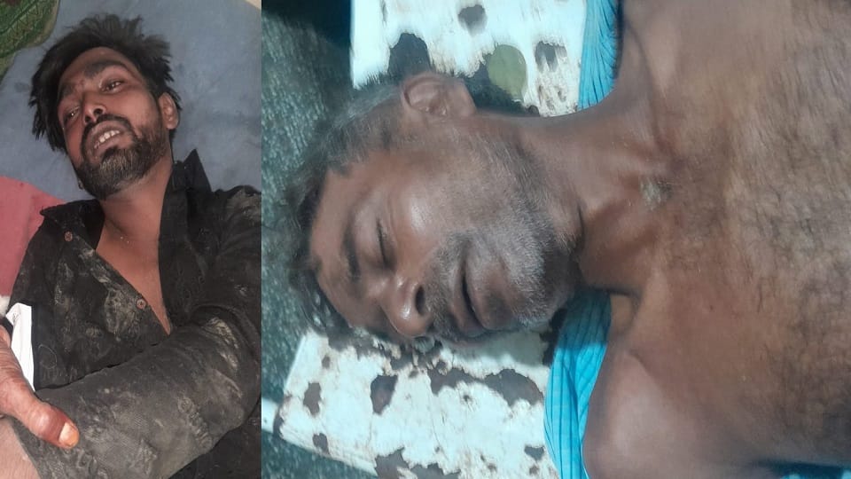 Bike-moped collision in Akrabad