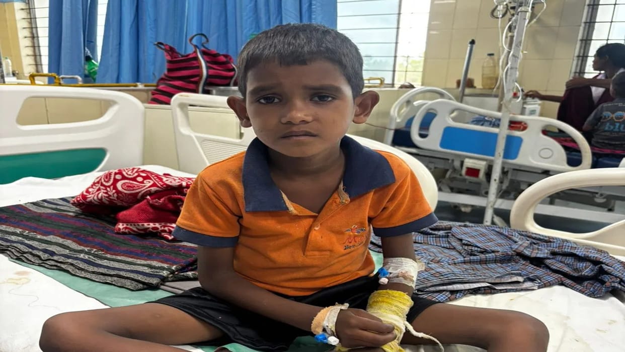 Bitten by a krait and struck by cerebral malaria—yet she survived.