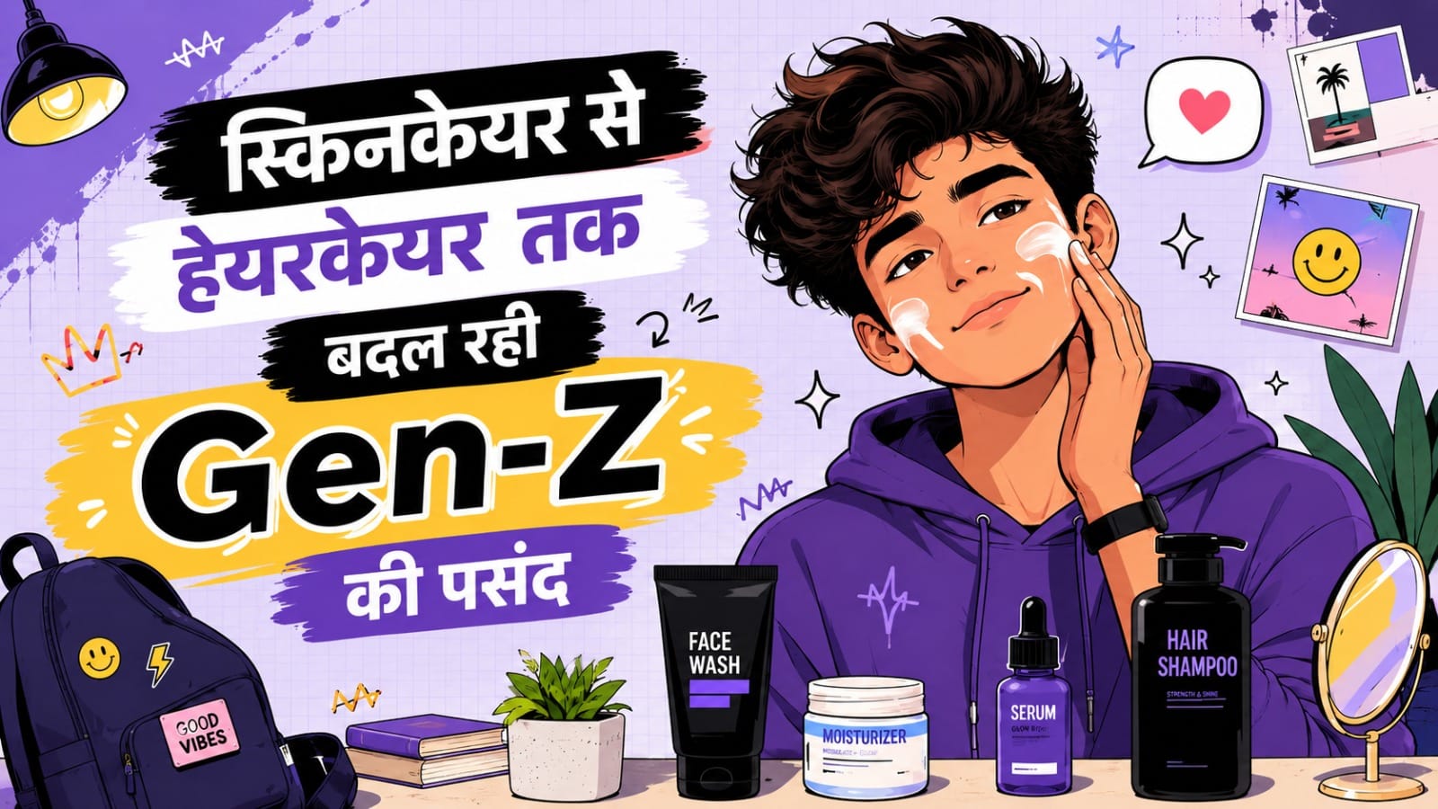 जेन-जी पुरुषों के ग्रूमिंग के तरीका