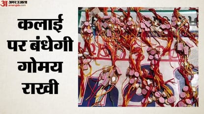 कलाई पर बंधेगी गोमय राखी