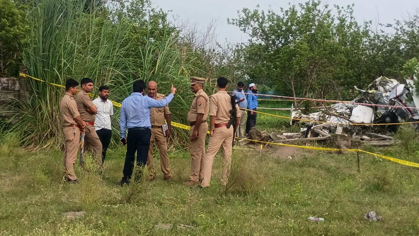 DGCA Team Reaches Kanpur to Probe Training Plane Crash