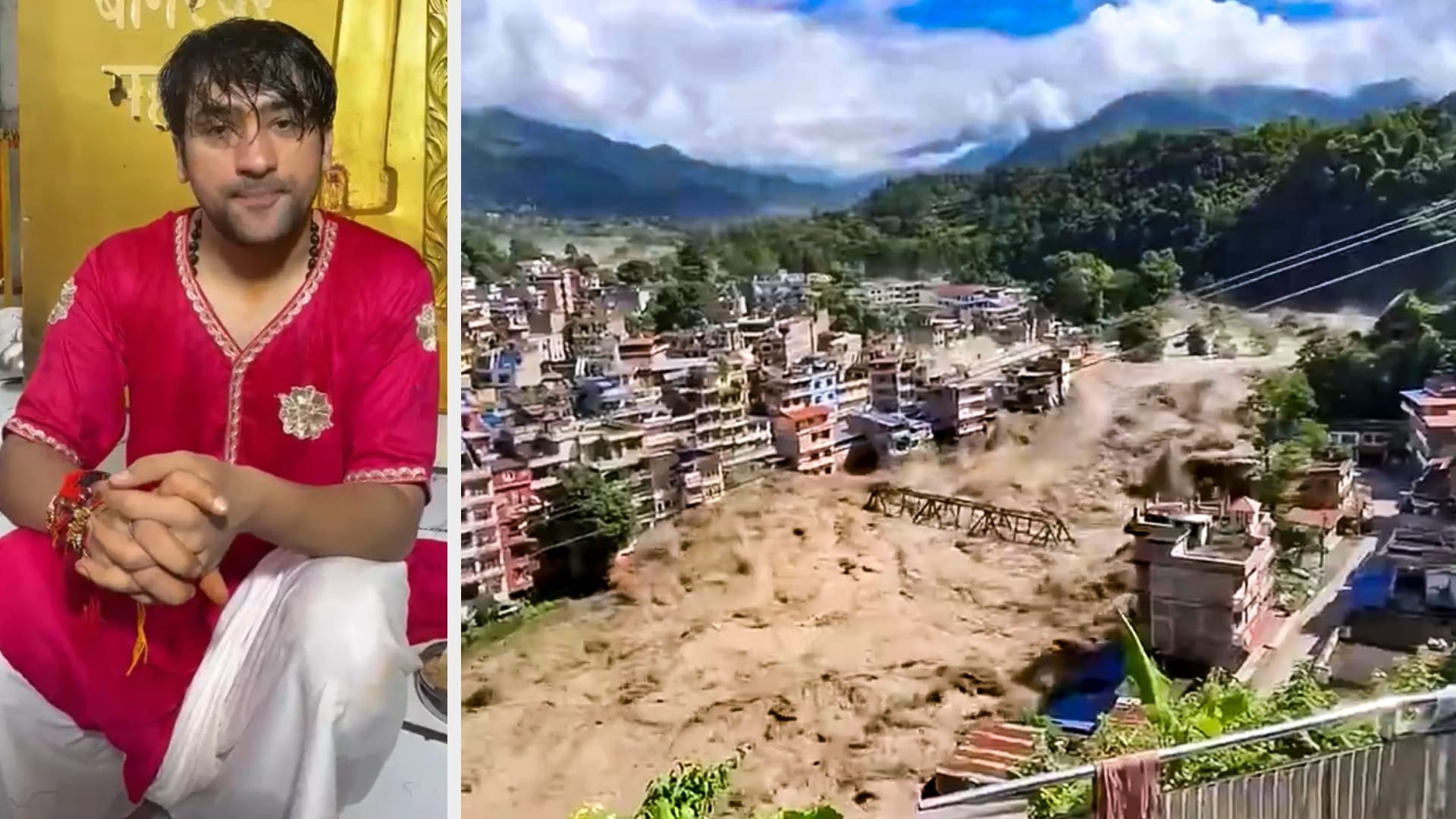 नेपाल में आई विनाशकारी बाढ़ से व्यथित हुए बागेश्वर सरकार